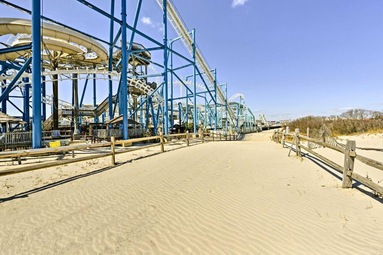 North Wildwood Condo With Pool, Walk To Boardwalk! Екстер'єр фото
