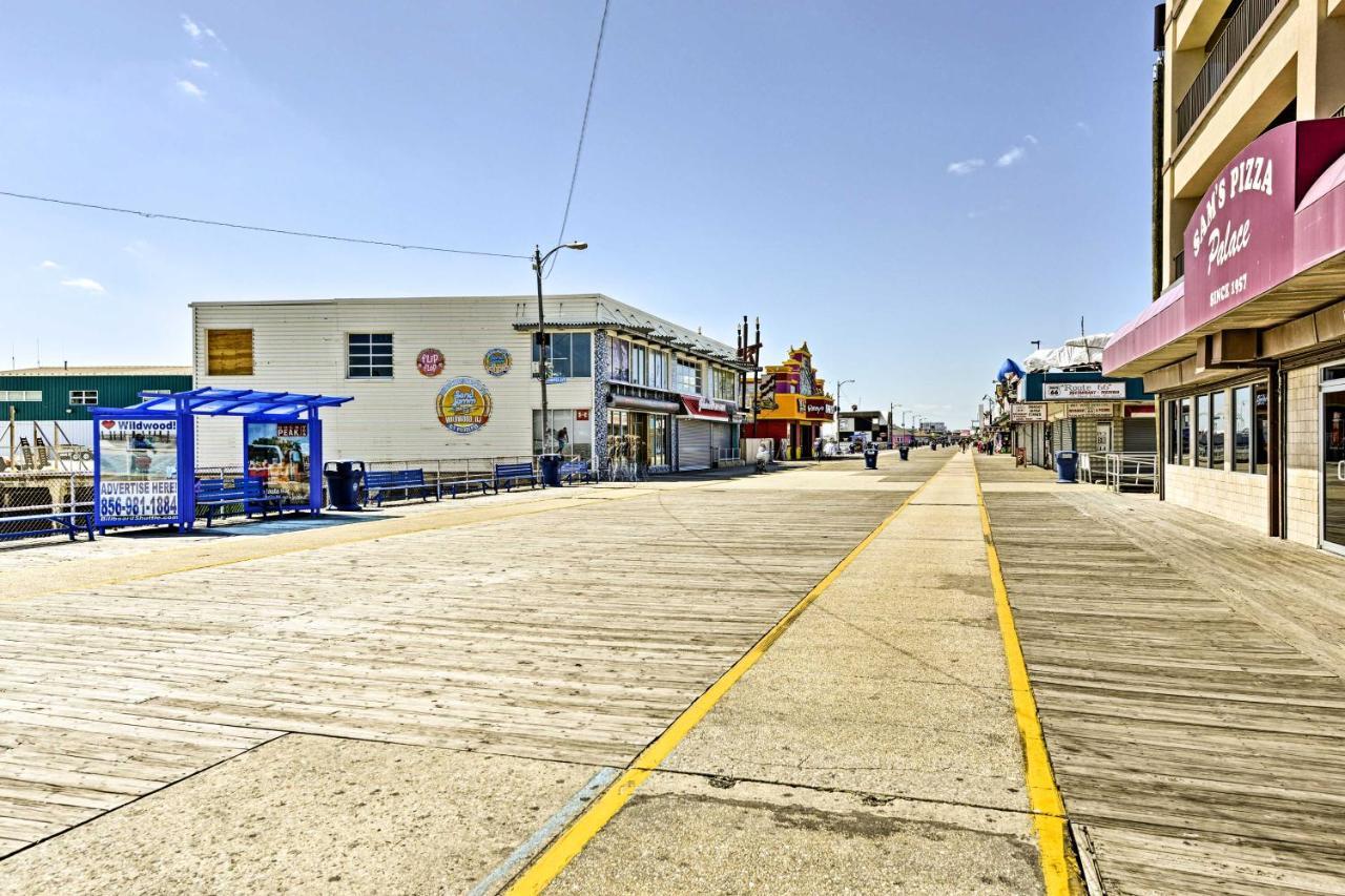 North Wildwood Condo With Pool, Walk To Boardwalk! Екстер'єр фото